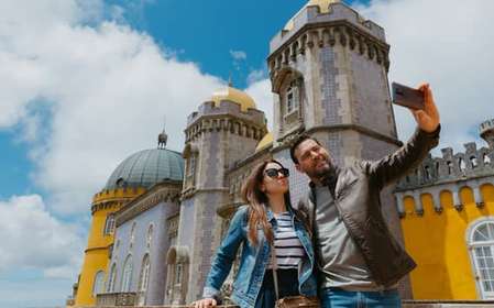 Lisbonne : Palais de Pena, Sintra, Cabo da Roca et Cascais (excursion d'une journée)