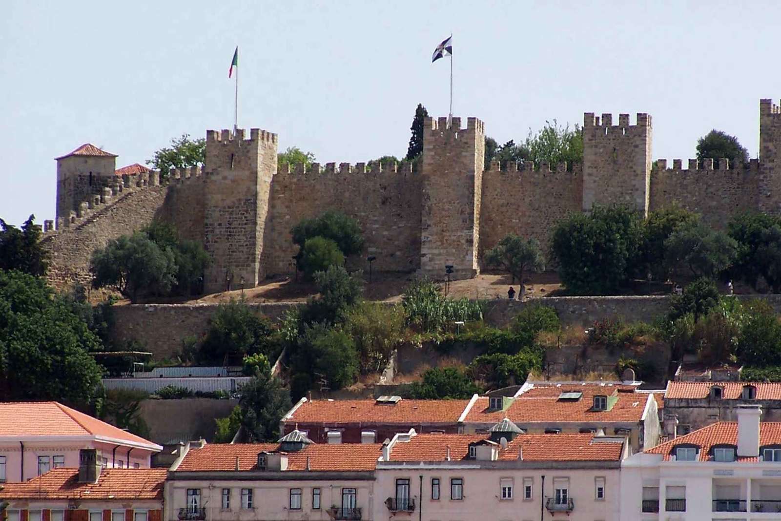 Lisbonne : Château de São Jorge : billet coupe-file