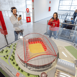 Lisbonne : visite du stade Benfica Luz avec écharpe souvenir