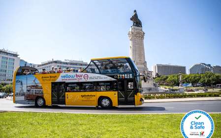 Lisbonne : 1 ou 2 jours de visite en bus à arrêts multiples