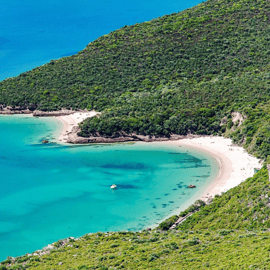 Depuis Lisbonne : Serra da Arrábida, Sesimbra et vins de Setúbal