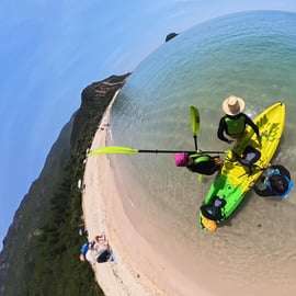 Lisbonne : kayak et snorkeling à Arrábida, site UNESCO