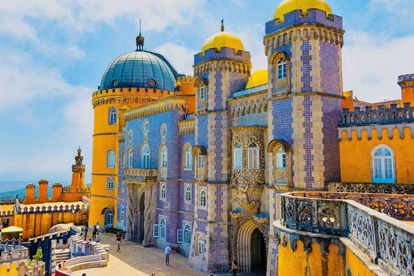 Lisbonne : Visite de Sintra, du Palais de Pena, de Cabo da Roca et de Cascais