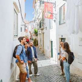 Visite à pied du meilleur de Lisbonne : Rossio, Chiado et Alfama