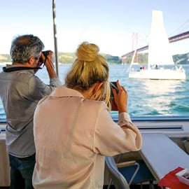 Lisbonne : Croisière sur le fleuve Tejo avec le bateau Cabrio