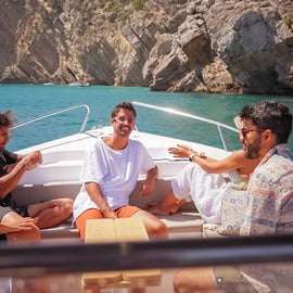 Sesimbra : sortie en bateau, paddle et snorkeling