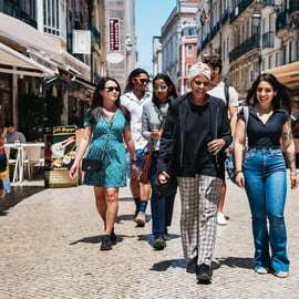 Lisbonne : visite à pied du quartier de Baixa avec dégustations et boissons