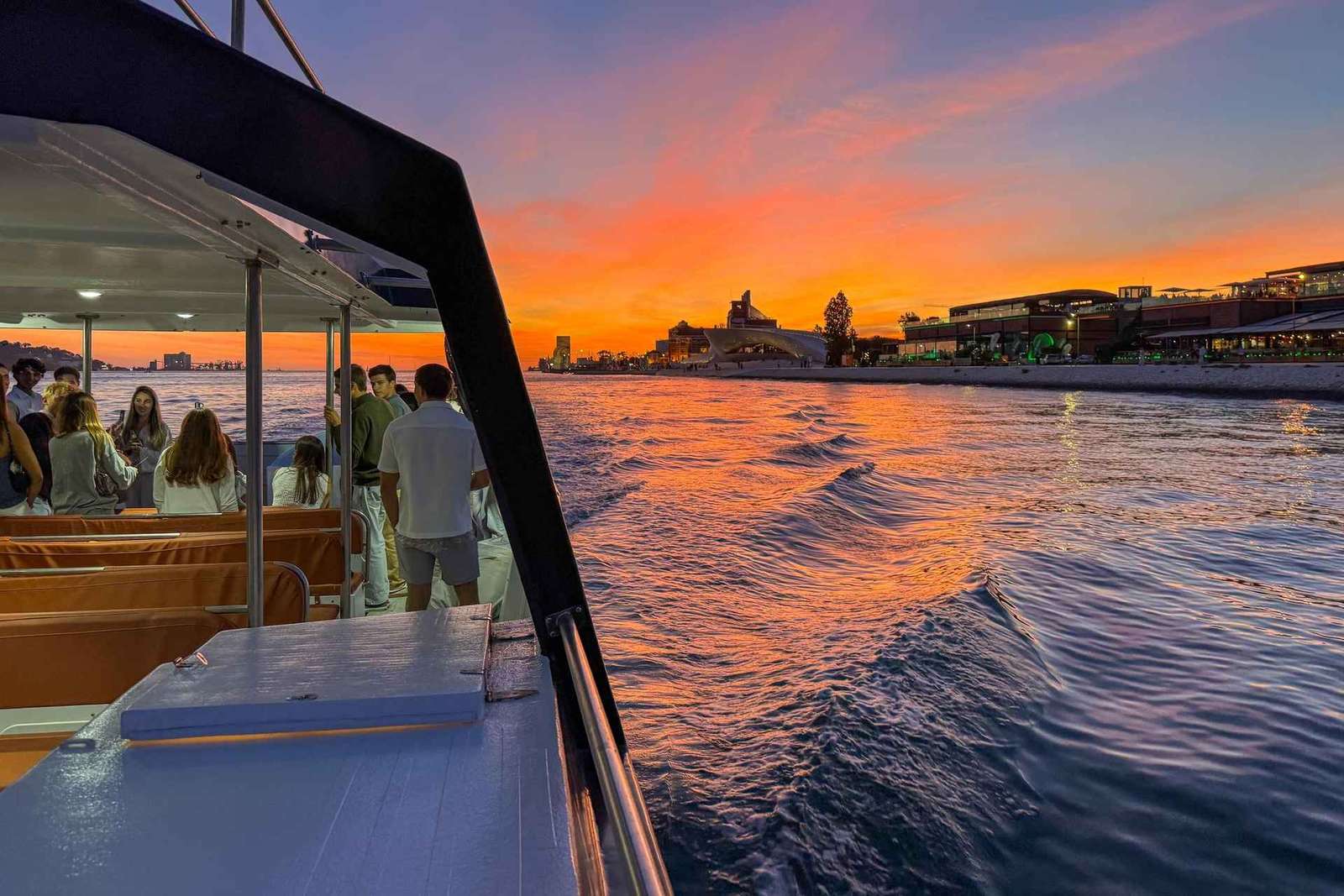 Lisbonne : croisière exclusive au coucher du soleil
