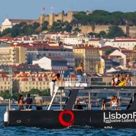 Lisbonne : croisière exclusive au coucher du soleil