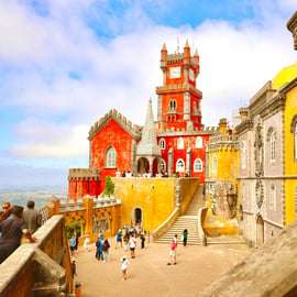 Lisbonne : Sintra, Palais de Pena, Cabo da Roca et Cascais - Excursion d'une journée
