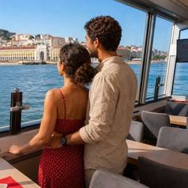 Lisbonne : Croisière sur le fleuve Tejo avec le bateau Cabrio