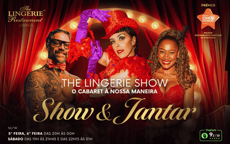 Lisbonne : spectacle de cabaret érotique et dîner